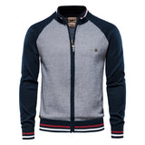 Xituodai Spliced Cardigan Men Streetwear Casual High Quality Cotton Sweater Men Winter Fashion Brand Cardigans for Men