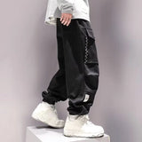 Xituodai Korean Cargo Pants Men Japanese Streetwear Oversize Sweatpants Harajuku Casual Joggers Kpop Trendy Trousers Hip Hop