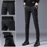 Xituodai New Spring Summer Breathable Casual Pants Men Slim Fit Chinos Stretch Cotton Straight Long Trousers