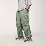 Xituodai  Baggy Cargo Pants Men Green Parachute Wide Leg Trousers Male Black Oversize Loose Casual Streetwear Hip Hop Waterproof