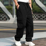 Xituodai  youth leisure sports cargo pants men Europe and the United States loose straight casual pants men