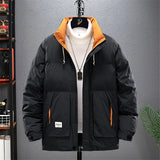 Xituodai Winter Parkas Men 8XL 9XL Plus Size Thick Padded Jacket Coat Fashion Casual Cargo Plaid Parkas Male Big Size 8XL 9XL Xituodai