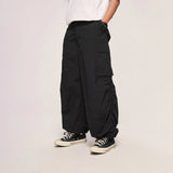 Xituodai Baggy Cargo Pants Men Parachute Oversize Cargo Wide Leg Trousers Male Summer Loose Casual Streetwear Hip Hop Pocket