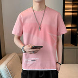 Xituodai Men's Oversized T-shirt Letter Print Harajuku Short Sleeve Tees Tops Y2k Streetwear Casual Loose Men Tshirts