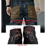 Xituodai New Pants for Men Tactical Cargo Pants Big Multi-pocket Waterproof  Ripstop Combat Training Trousers Brand Joggers mens clothing