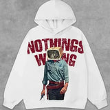 Xituodai Mental Health Matters Print Hoodies Women Men Streetwear Oversized Sweatshirt Goth Y2k Top Harajuku Pocket Hoodie Men Clothing