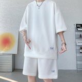 Xituodai Soft Boy Sweatshirt & Sweatshorts Two Piece Set