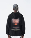 Xituodai Sunset Graphic Hoodie