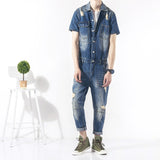 Xituodai Denim jumpsuit pants