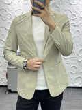 Xituodai Spring Autumn Man Suits Business Casual High Quality Long Sleeves Jacket Tops Light Ripe Style Men's Small Suit Coat Streetwear