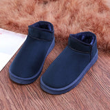 Xituodai Datuart Men Snow Boots Outdoor Cotton Shoe Plush Insulation Cotton Slipper High Top Shoe Couple Leisure Shoes Plush Women Boot Male Shoe