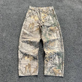 Xituodai Y2k Camouflage Cargo Pants American Retro Hip Hop Best Quality Jogger Drawstring Sweatpants Cargo Trousers Men Womens Streetwear