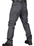 Xituodai - Men's Ripstop Tactical Pants Waterproof Cargo Pants Lightweight Hiking Work Pants With Multi Pockets