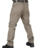 Xituodai - Men's Ripstop Tactical Pants Waterproof Cargo Pants Lightweight Hiking Work Pants With Multi Pockets