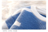 Xituodai Striped Sweater Men Fashion Hip Hop Streetwear Mens Sweater Clothes Pull Harajuku 2XL New Arrivals