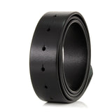 Xituodai Pure Cowhide Belt Strap 3.3CM 3.8cm Round Hole Belt No Buckle Genuine Leather Belts High Quality Without Buckle