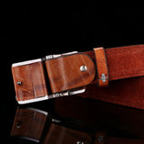 Xituodai New men's belt korean fashion smooth buckle business casual belt fashion young men's trouser designer luxury brand belts