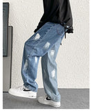 Xituodai Men Harajuku Designer Baggy Jeans Pants 2022 Mens Japanese Streetwear Causal Denim Trousers Male Vintage Kpop Y2k Jeans