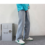 Xituodai Men Baggy Harajuku Solid Vintage Jeans Joggers 2022 Mens Japanese Streetwear Causal Y2k Denim Trousers Male Kpop Jeans