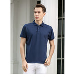 Xituodai Men 2022 Summer Brand New Business Casual Style Polo Shirts Men Short Sleeve Fashion Slim Solid Color Polo Shirt Tee Shirt Men