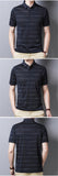 Xituodai 2022 New Arrival Polo Shirt Striped Short Sleeve Summer Cool Shirt Streetwear Fashion Male Polo Shirt Men Tops Clothes