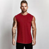 Xituodai 2022 Gym Workout Sleeveless Shirt Tank Top Men Bodybuilding Clothing Fitness Mens Sportwear Vests Muscle Men Tank Tops