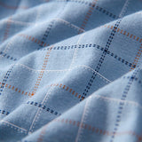 Xituodai Winter Men Pajamas 100% Cotton 2 Pieces Fashion Sleepwear Pijama Man's Warm Bedgown Home Clothes PJ Plaid Pure Cotton Pajamas