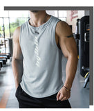 Xituodai 2022 NEW Bodybuilding Sports Tank Tops Men Gyms Fitness Workout Sleeveless Shirt Male Summer Loose Undershirt Running men Vest