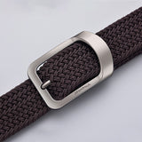 Xituodai men and women fashion nylon belt alloy casual belt women wild stretch jeans belt decoration ins wind Luxury brand design