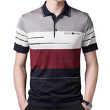 Xituodai 2022 Brand Short Sleeve Polo Tee Shirt Men Casual Summer Striped Men's Clothing Polos Shirts Mens Fashion Slim Fit Poloshirt 722