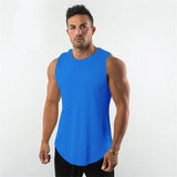 Xituodai 2022 New Cotton Sleeveless Shirts Sports Tank Top Men Fitness Shirt Men Bodybuilding Workout Gyms Vest Fitness undershirt  Men