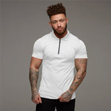 Xituodai Man Fashion Polo Shirt Casual Fashion Plain Color Short Sleeve High Quality Slim Polo Shirt Men Fitness Polo homme