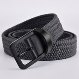 Xituodai men and women fashion nylon belt alloy casual belt women wild stretch jeans belt decoration ins wind Luxury brand design