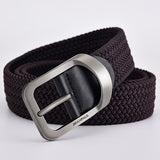 Xituodai men and women fashion nylon belt alloy casual belt women wild stretch jeans belt decoration ins wind Luxury brand design