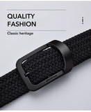 Xituodai men and women fashion nylon belt alloy casual belt women wild stretch jeans belt decoration ins wind Luxury brand design