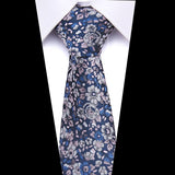 Xituodai Italian Design  Men's Print Pattern Ties for Men's 7cm Slim Neckties Polyester Jacquard Skinny Gravatas Wedding Narrow Ties