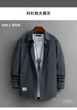 Xituodai New Arrival Single Breasted Spring And Autumn Men Shirt Pure Cotton Casual Versatile Handsome Cardigan Casual Shirts