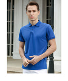 Xituodai Men 2022 Summer Brand New Business Casual Style Polo Shirts Men Short Sleeve Fashion Slim Solid Color Polo Shirt Tee Shirt Men