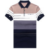 Xituodai 2022 Brand Short Sleeve Polo Tee Shirt Men Casual Summer Striped Men's Clothing Polos Shirts Mens Fashion Slim Fit Poloshirt 722