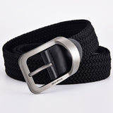 Xituodai men and women fashion nylon belt alloy casual belt women wild stretch jeans belt decoration ins wind Luxury brand design