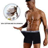 Xituodai Underwear Men Cotton Boxer Homme Boxershorts Underpants Men's Panties Breathable Homme Calzoncillos U Convex Pouch Plus Size 4XL