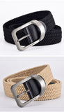 Xituodai men and women fashion nylon belt alloy casual belt women wild stretch jeans belt decoration ins wind Luxury brand design