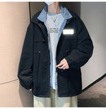 Xituodai 2022 Mulit Pocket Men Cargo Jacket Steetwear 2021 Hip Hop Windbreaker Fashion Hooded Coat