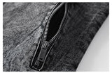 Xituodai New Vintage Mens Denim Jacket Solid Casual Mens Jeans Coat Fashion Stand Clothes for Men Black Blue Bomber Jacket Men Stand