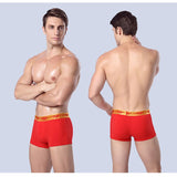 Xituodai Men's underwear, cotton wedding red underwear, red cotton boxer red underwear for men