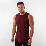 Xituodai 2022 New Cotton Sleeveless Shirts Sports Tank Top Men Fitness Shirt Men Bodybuilding Workout Gyms Vest Fitness undershirt  Men