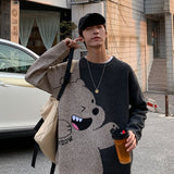 Xituodai Jumper Sweater Men Winter Warm Stitch Pullover Harajuku Anime Sweat Tops Christmas 2020 Aesthetic Gothic Clothes Hipster