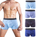 Xituodai 4pcs/Lot Boxer Shorts Underpants man Men's Panties Underwear Men Boxer Boxershorts Homme Breathable Shorts U Convex Pouch