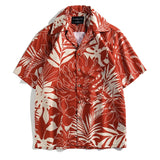 Xituodai 2022 New Arrival Top Fashion Brand Clothing Summer Leisure Hawaiian Printing Loose Shirts With Short Cotton Casual Men Shirt