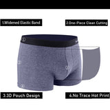 Xituodai Underwear Men Cotton Boxer Homme Boxershorts Underpants Men's Panties Breathable Homme Calzoncillos U Convex Pouch Plus Size 4XL